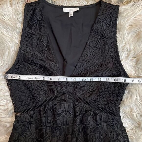 Anthropologie Joie Ardal Lace Sleeveless Midi Dress w/Cut Outs Like New (Size:4) - Picture 13 of 14